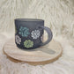 Succulent Glass Coffee Mug