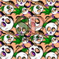 Spooky Ghouls Summer Seamless