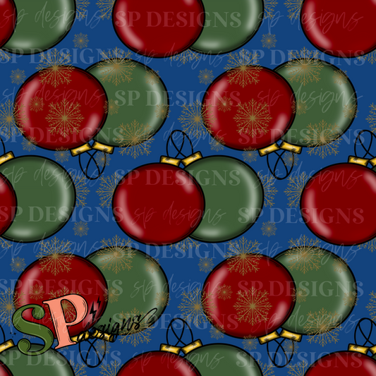 Christmas Ornament Seamless
