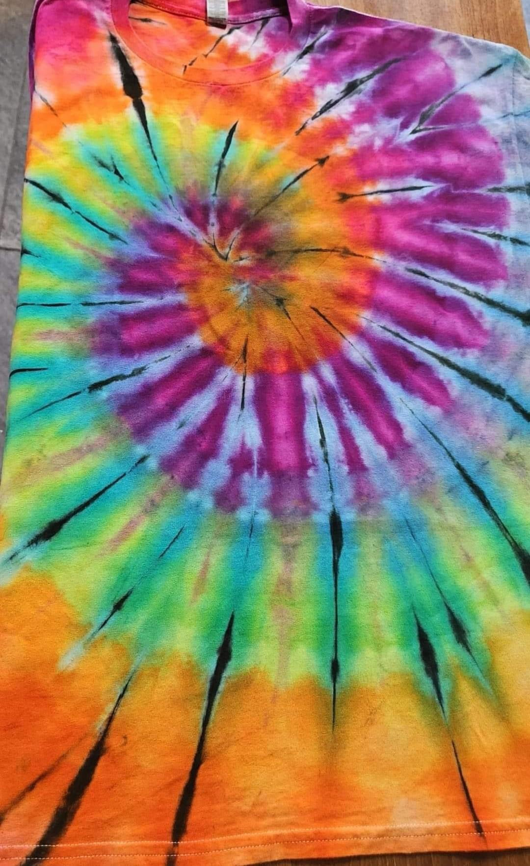 Dark Rainbow Spiral