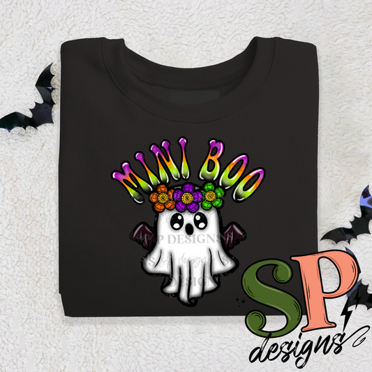 Mini Boo Boho Ghostie PNG