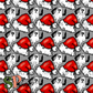 Creepy Santa Hat Seamless