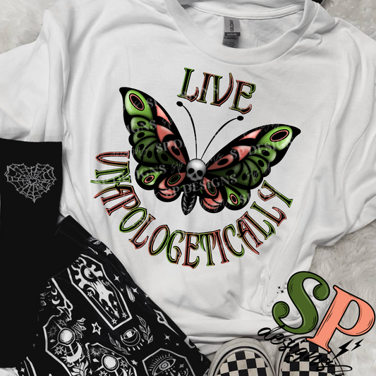 Live Unapologetically PNG