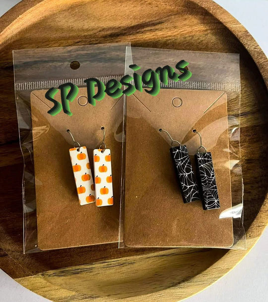 Acrylic Bar Earrings